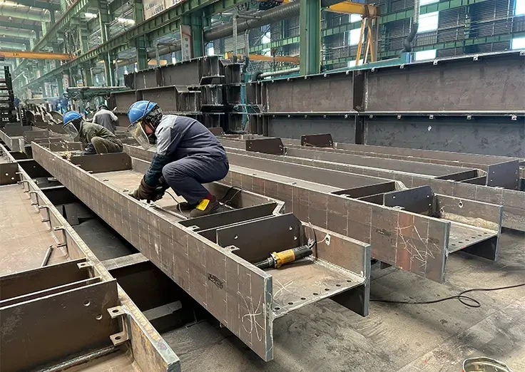 steel beam bridge prefabrication steel beam bridge prefabrication